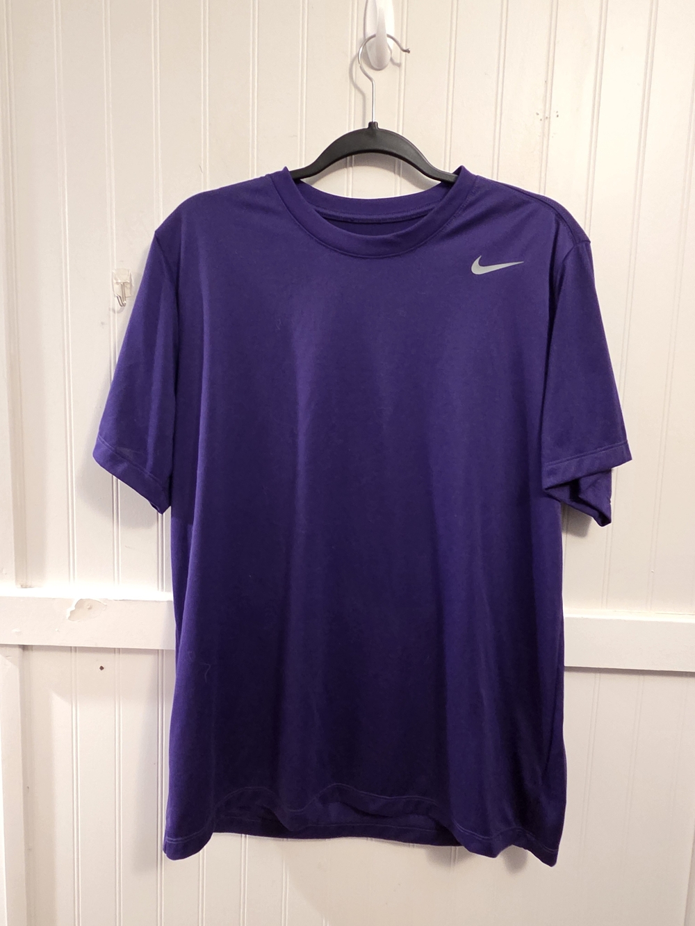 Nike Men’s Purple Short Sleeve Dri-FIT Crew Tee